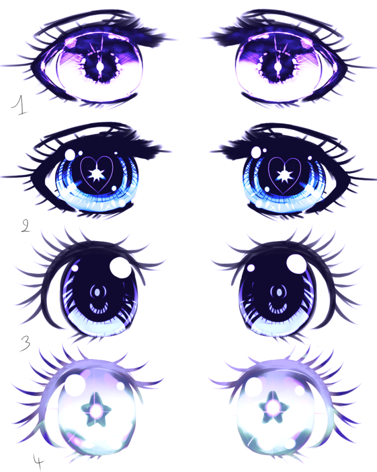 Глаза девушки рисунок
