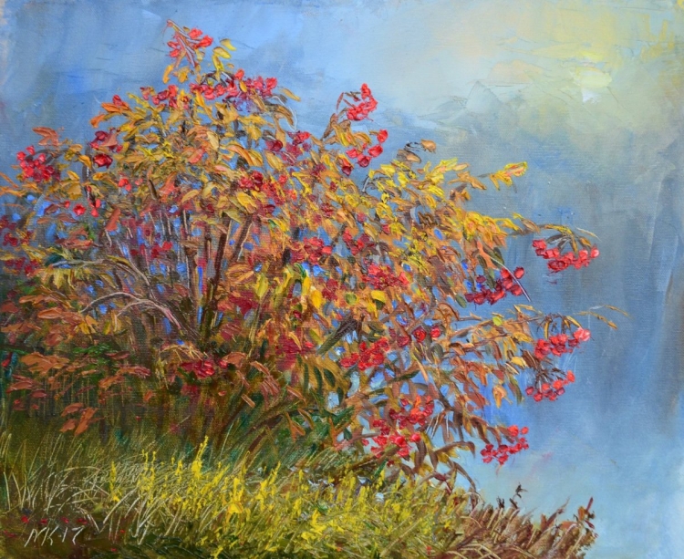 Деревья и кустарники цветущие осенью