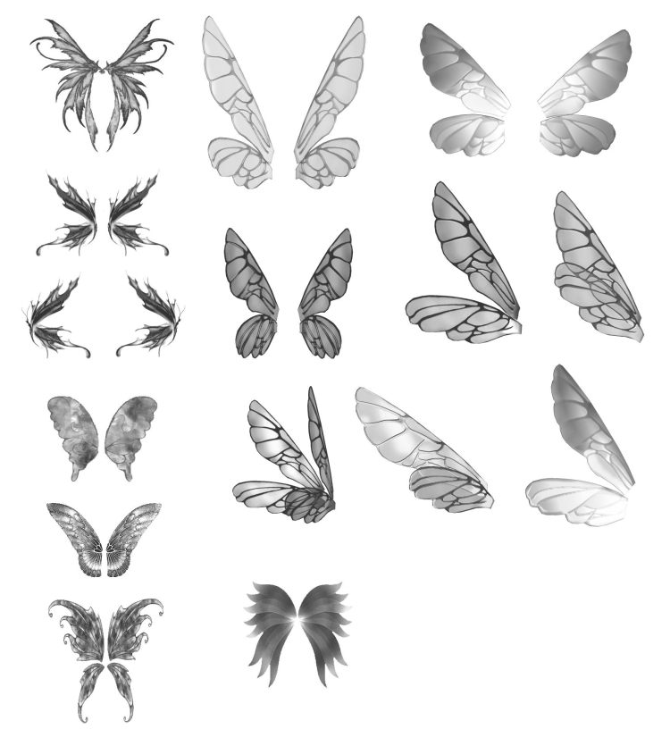 Узор крыла бабочки рисунок