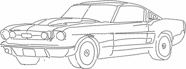 Рисунки по точкам машины