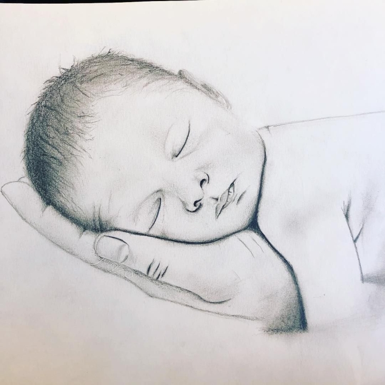 Легкий рисунок малыша