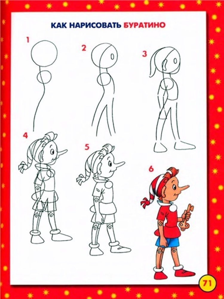 Детские рисунки персонажей