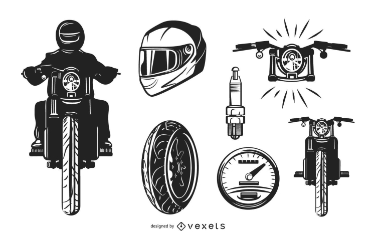 Фара мотоцикла рисунок