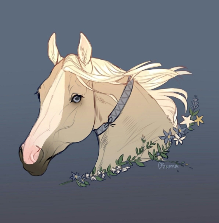 Милые рисунки лошади