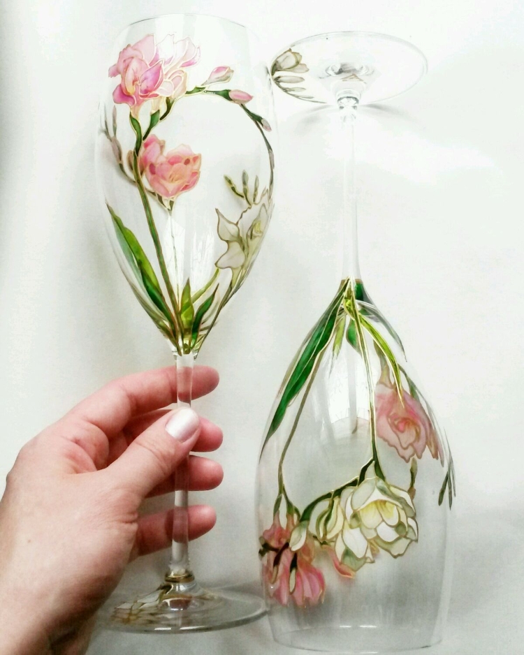 Цветы и вазы – создаем летний декор с красками Motip