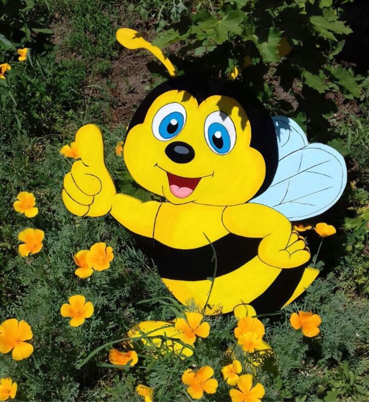 Безопасный для пчел сад