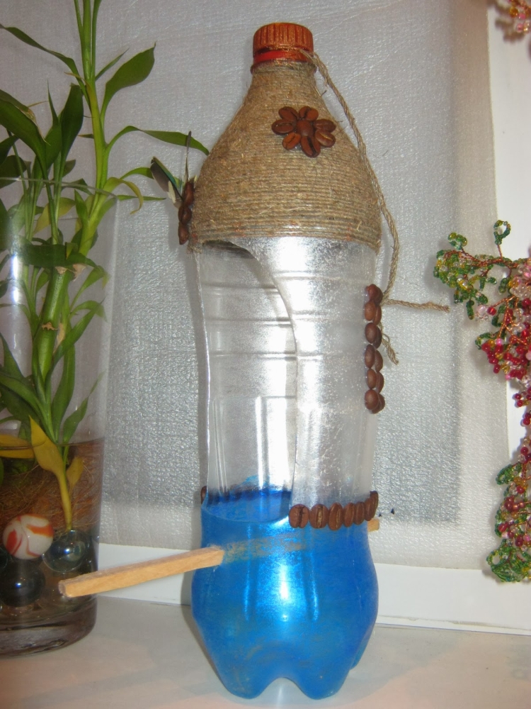 Мастер-класс кормушка для птиц из пластиковых бутылок