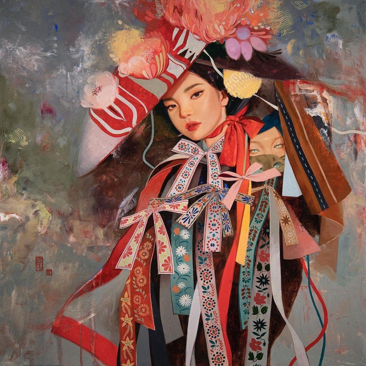 Корейский художник Ким ванки