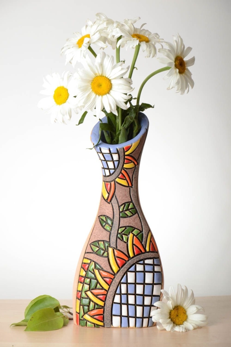 Необычные вазы для цветов своими руками