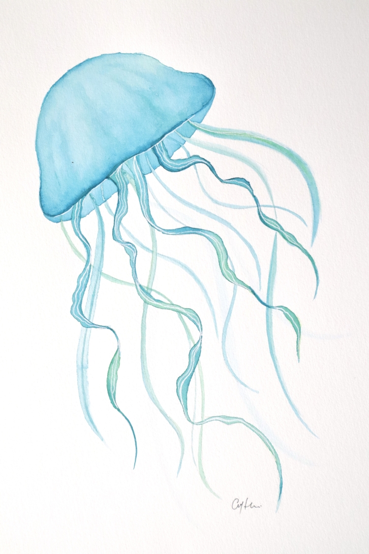 Мультяшная медуза