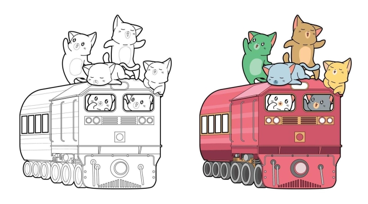 Домашние животные в поезде