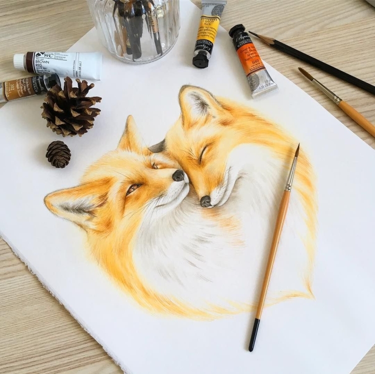 Скетчинг животных