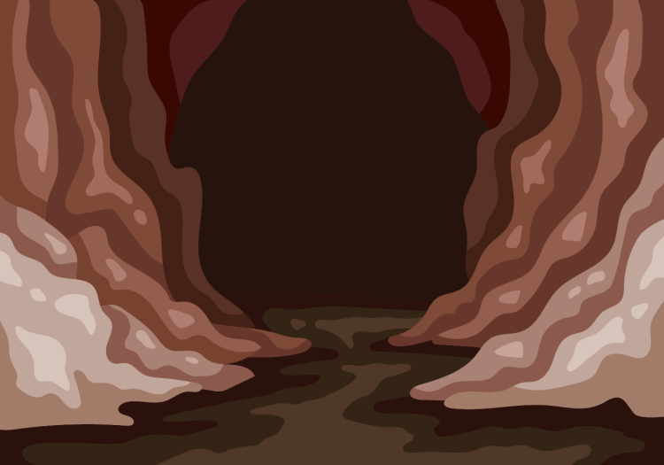 Мультяшная пещера