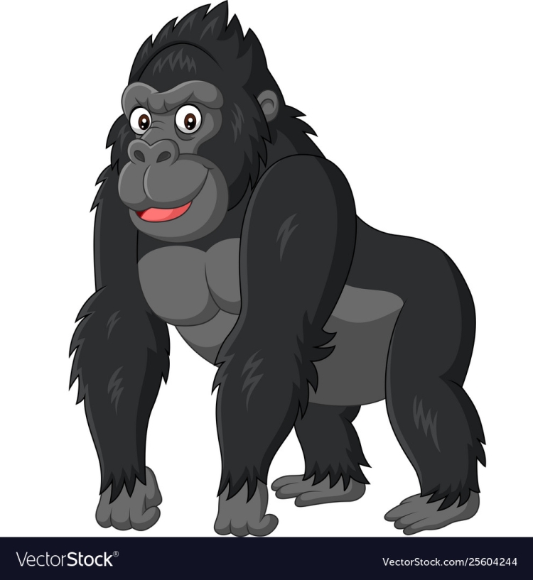 Мультяшная горилла