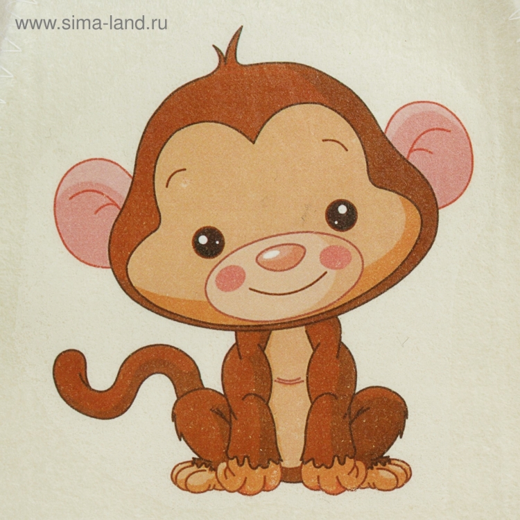 Рисунки мультяшных обезьянок