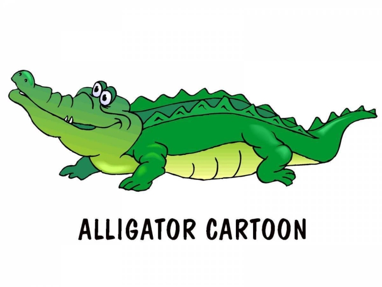Крокодил мультяшный рисунок