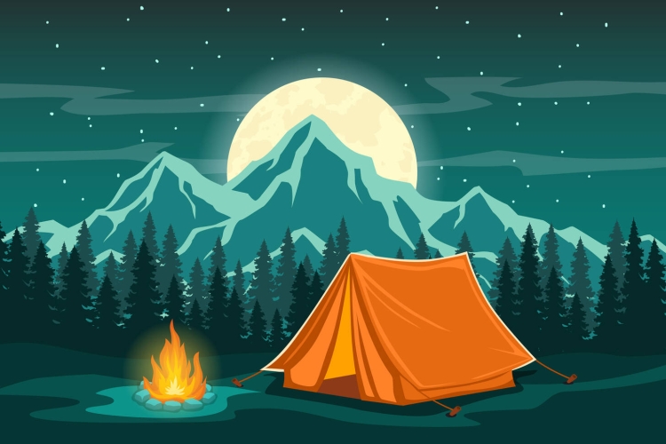 Мультяшная палатка