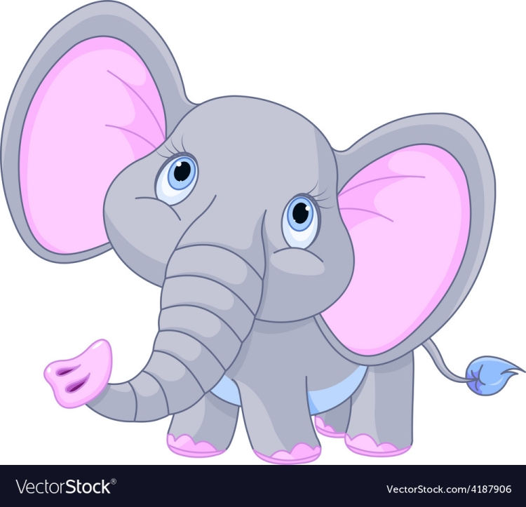Мультяшные уши слона