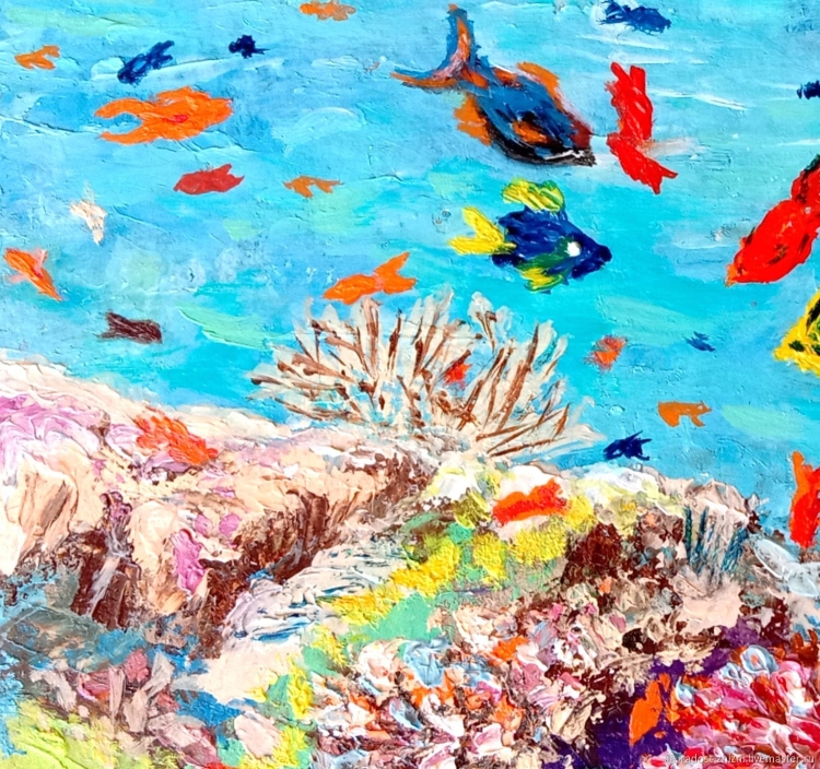 Коралловые рыбки красного моря