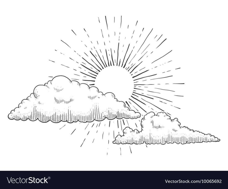 Природа солнце облака