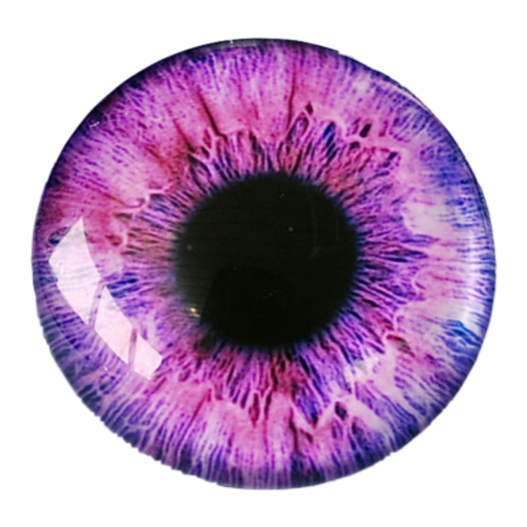 Фиолетовый природный цвет глаз