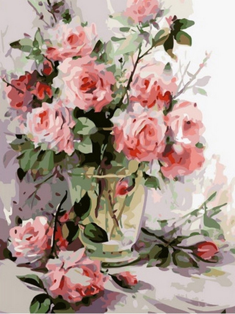 Розовые цветы в природе