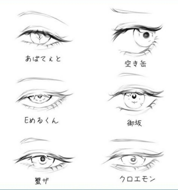 Японские глаза
