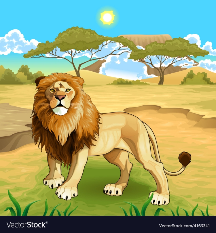 Природа африки львы