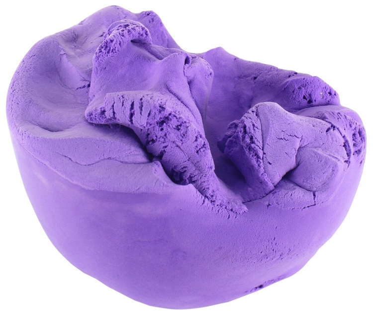 Фиолетовая глина в природе