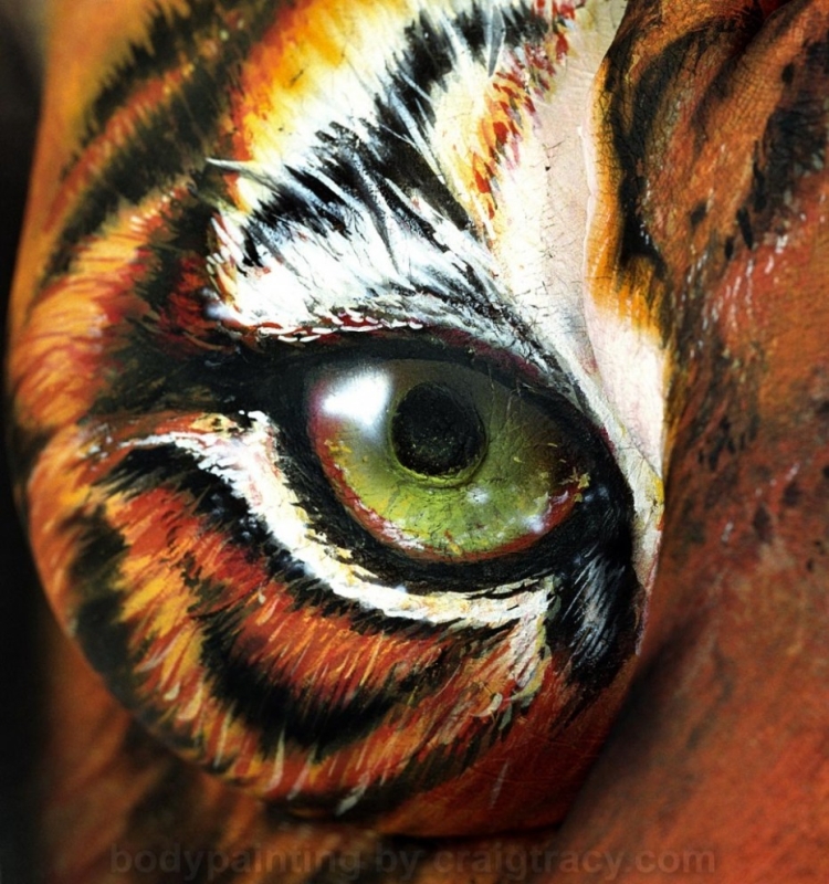 Тигровый цвет глаз