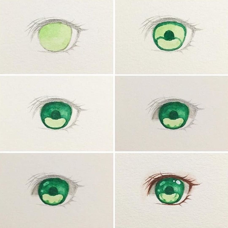 Морской зеленый цвет глаз
