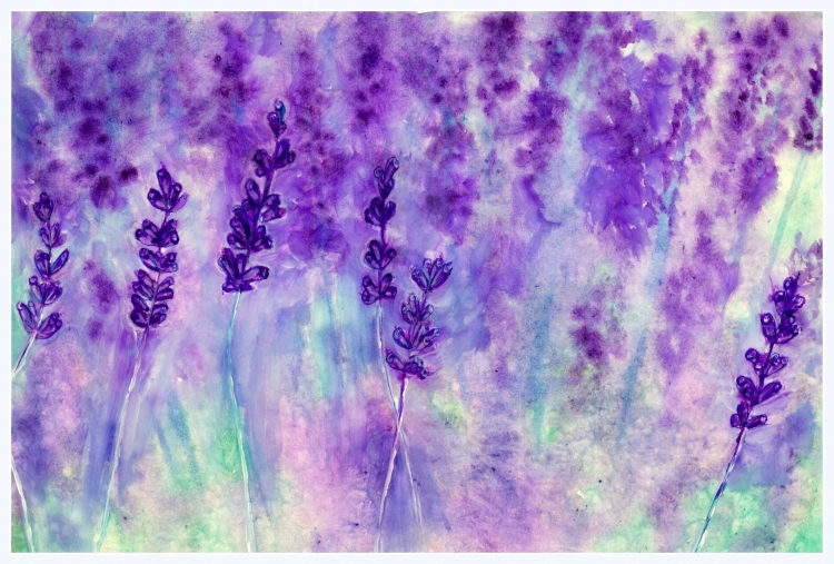 Фиолетовые цветы в природе