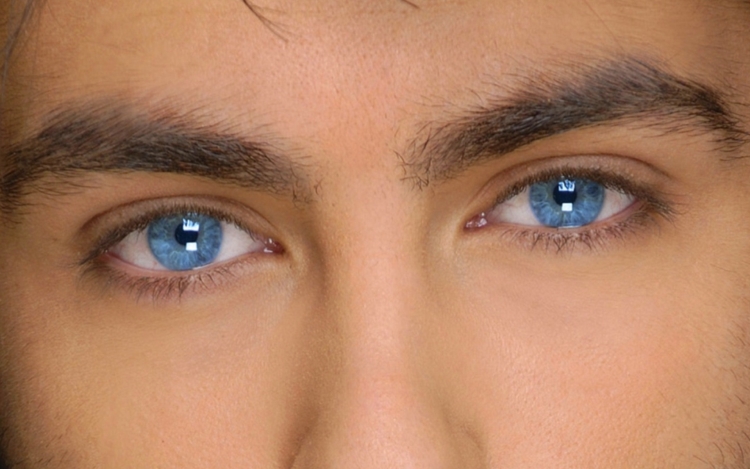 Синий цвет глаз у мужчин
