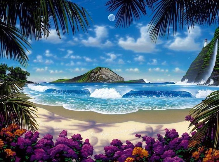 Природа райский остров