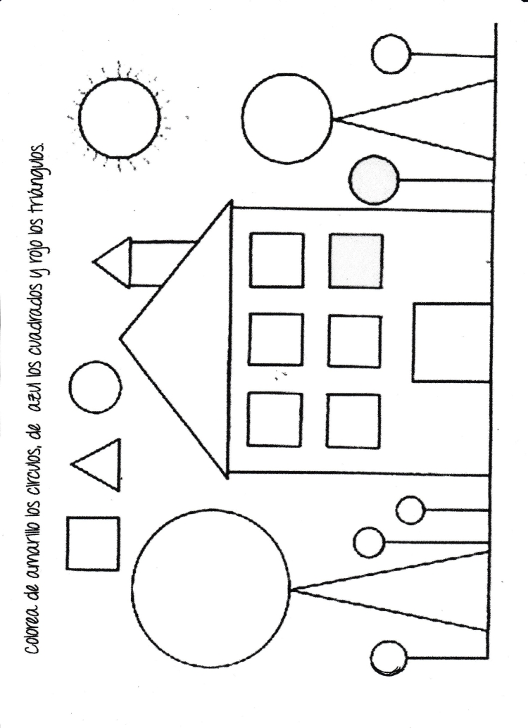 Рисунки из геометрических фигур для дошкольников