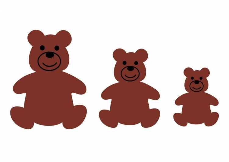 Герои сказки три медведя