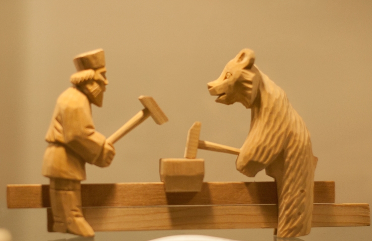 Игрушки «кузнецы» Богородские кузнецы»