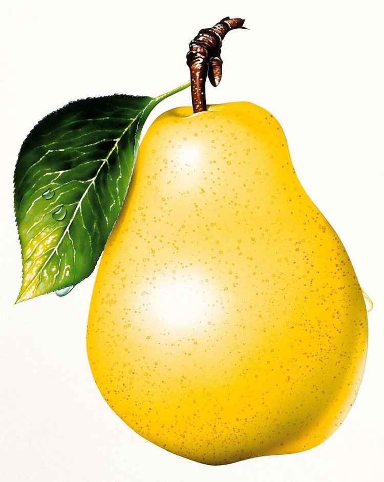 Большой желтый фрукт