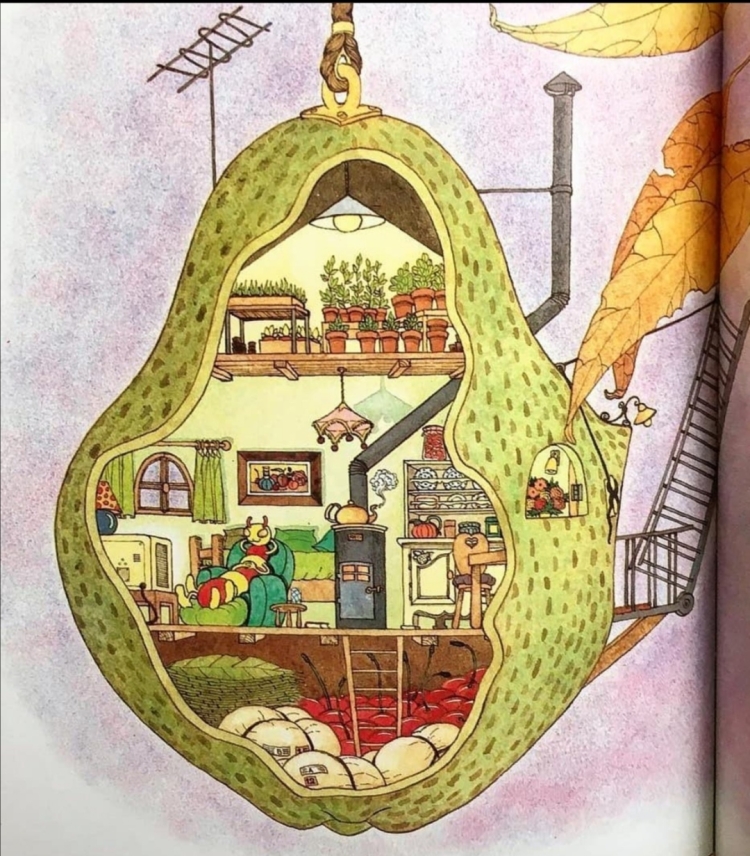 Домик Нора рисунок