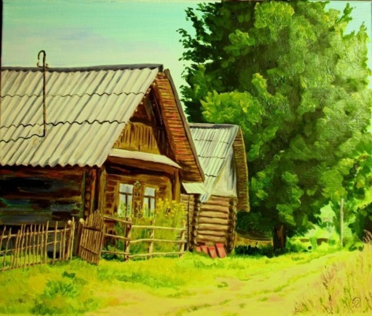 Деревенский домик