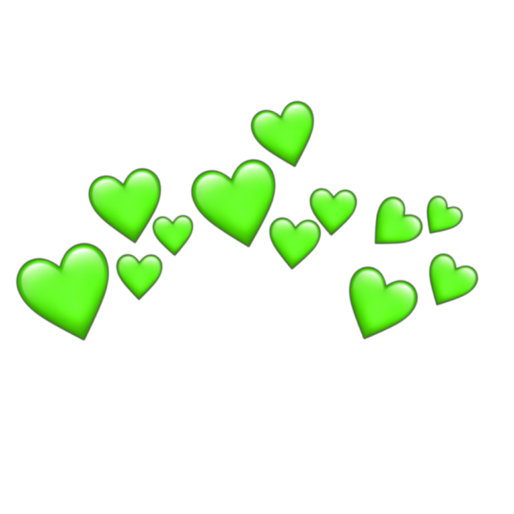 Зеленое сердечко