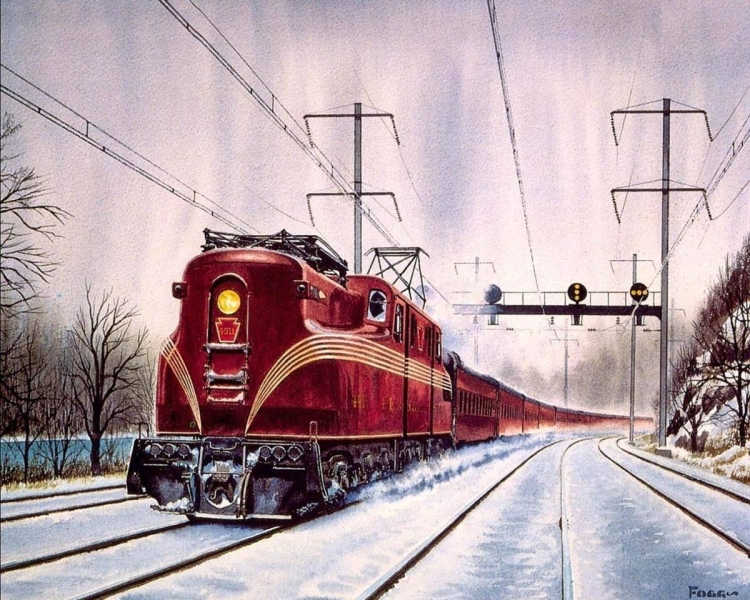Электровоз PRR gg1