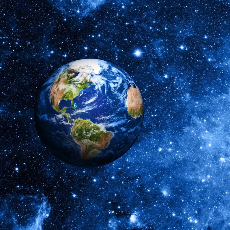 Земной шар из космоса