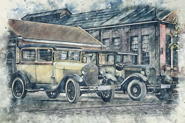 Старые немецкие машины