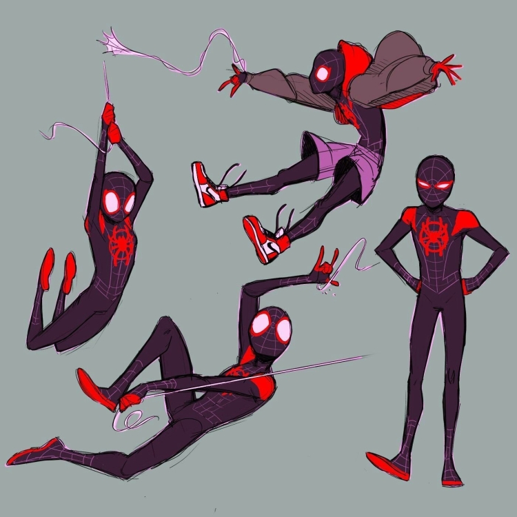 Человек паук через вселенные все персонажи