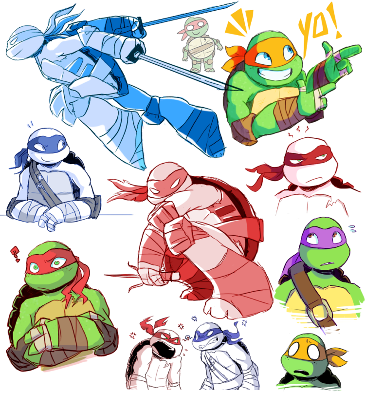 TMNT 2012 арт