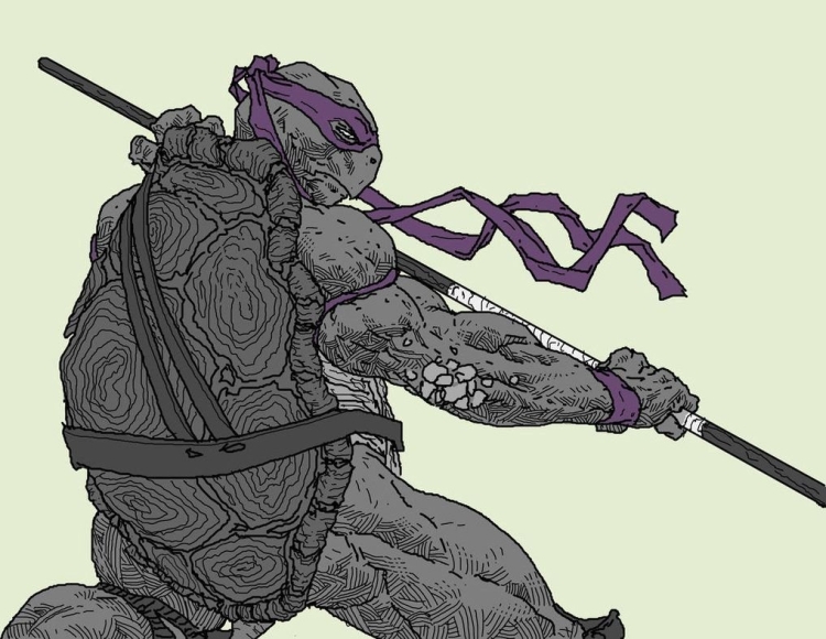 Донателло 2012 TMNT