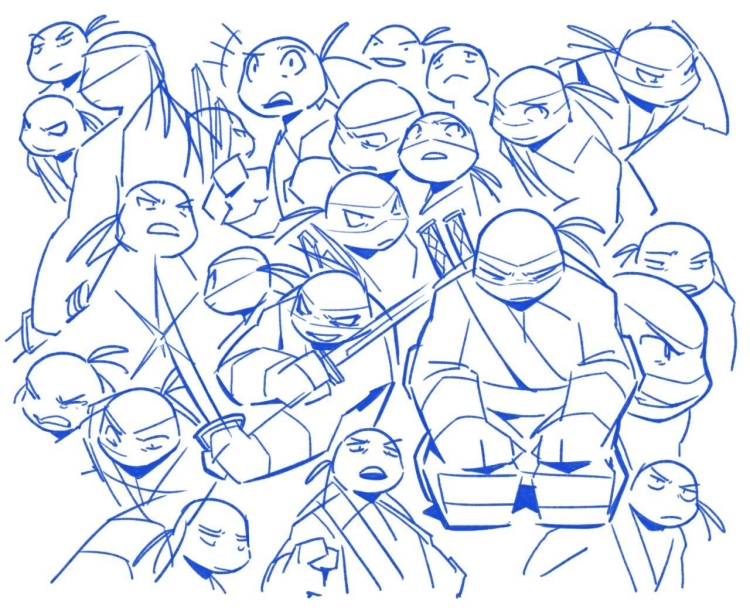 TMNT 2012 референс