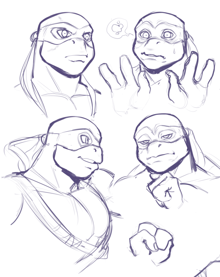 TMNT 2014 Леонардо
