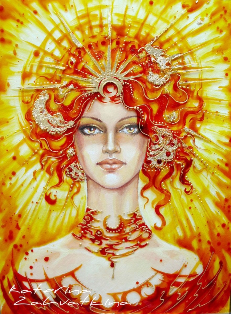 Японская богиня солнца